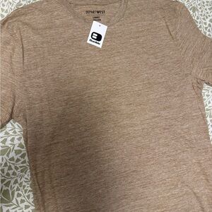 Departwest Men's Tan T-Shirt